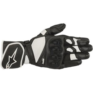 Мотоперчатки SP-1 V2 gloves alpinestars (черно-белый, 12, L)