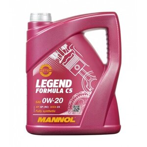 Моторное масло mannol legend formula C5 0W-20 C5 5л