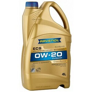 Моторное масло ravenol ecs ecosynth sae 0w-20 ( 4л) new