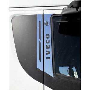 Накладки на стойки дверей Iveco; Ивеко