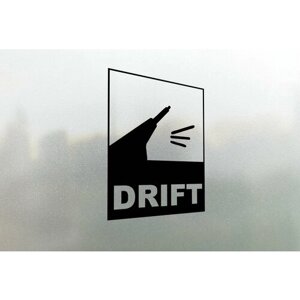 Наклейка на авто JDM Drift 25x20