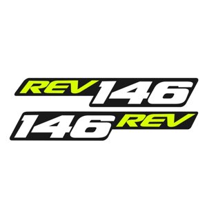 Наклейки BRP SKI-DOO REV 146 зеленые