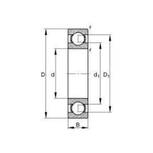 NSK 6002DDUC3 подшипник