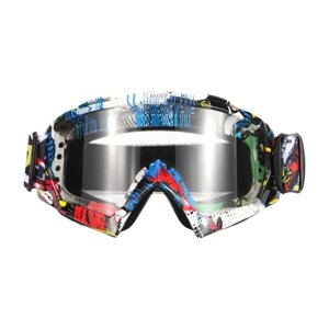 Очки для мотокросса BSDDP на мото шлем мотоциклиста, цветные прозрачные