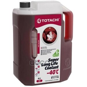 Охлаждающая Жидкость Red -40C 4Л. TOTACHI арт. 41804