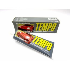 Паста для полировки хрома и алюминия TEMPO / Полироль хрома и алюминия TEMPO 120г