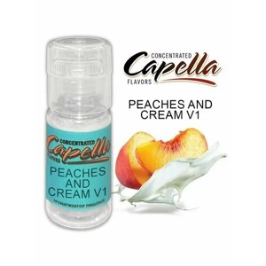 Peaches and Cream V1 (Capella) - Ароматизатор 10мл