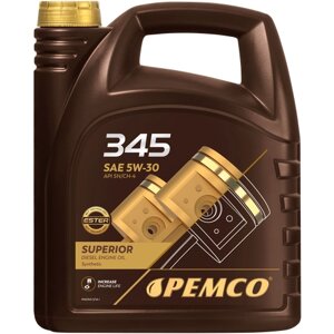 PEMCO 5w-30 sn/ch-4, C2/C3, 5л (синт. мотор. масло) pm03455