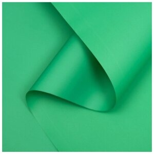 Пленка матовая, базовые цвета, зелeная, 57см*10м