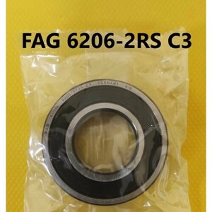 Подшипник FAG 6206-2RSR C3 (30x62x16)