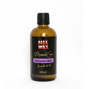 Полироль MAX WAX Carnauba Wax для глянцевых покрытий, флакон-спрей 100 мл - MAX WAX