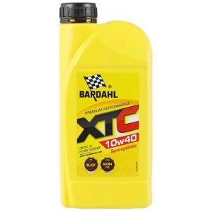 Полусинтетическое моторное масло Bardahl XTC 10W-40 SN/CF, 1 л, 1 шт.