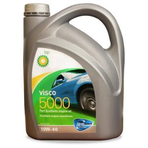 Полусинтетическое моторное масло BP Visco 5000 A3/B4 10W-40 4л. (Турция)