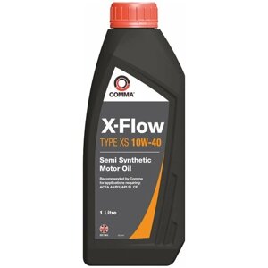 Полусинтетическое моторное масло Comma X-Flow Type XS 10W-40, 1 л, 1 шт.