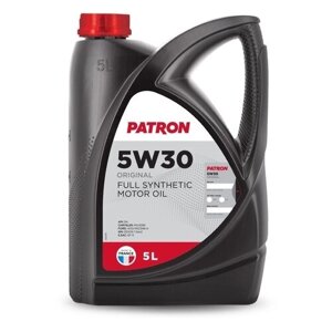 Полусинтетическое моторное масло PATRON Original 5W30, 5 л
