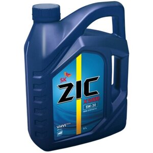 Полусинтетическое моторное масло ZIC X5000 5W-30, 6 л, 1 шт.
