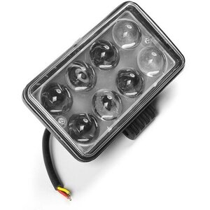 Противотуманная фара, 12 В, 8 LED, IP67, 6000 К, направленный свет