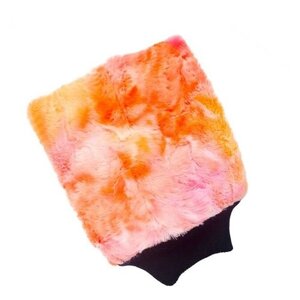 PURESTAR Color-pop wash mitt Профессиональная плюшевая рукавица для мойки, оранжевая 20x25см
