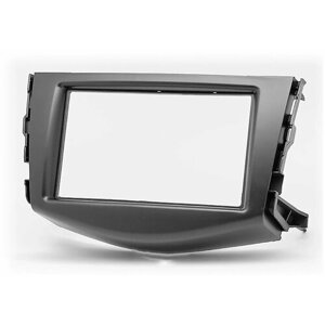 Рамка Carav для магнитолы 2din для Toyota RAV 4 2006-2012, 7 дюймов, Черный