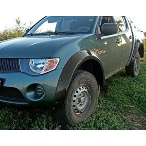 Расширители колесных арок (широкие) Mitsubishi L200 2007-2010