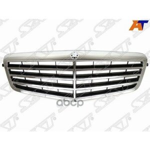 Решетка Радиатора Mercedes E-Class W212 09-13 Черная/Хром Sat арт. ST-MD09-093-0