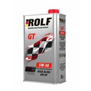 ROLF масло моторное ROLF GT 5W-30 SP A5/B5 (1л) 322660