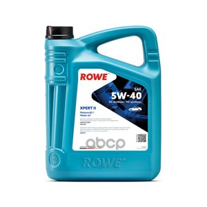 ROWE Масло Моторное 5W40 Rowe 4Л Нс-Синтетика Hightec Xpert Ii A3/B4 Sn/Cf