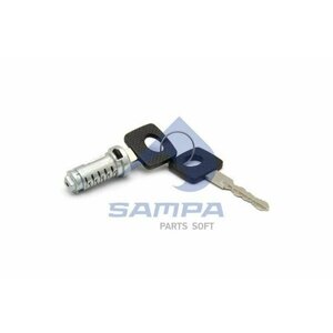 SAMPA 204122 Сердцевина замка зажигания MB+2ключа