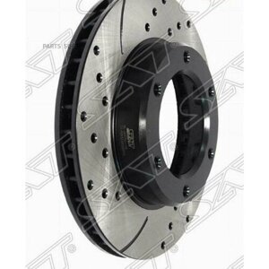 SAT ST4351260050PF Комплект дисков тормозных передний перфорированные TOYOTA LAND CRUISER 80 90-92