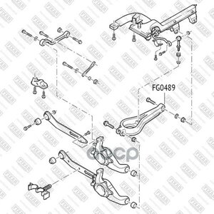 Сайлентблок Заднего Рычага FIXAR арт. FG0489
