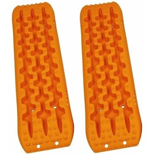 Сенд-траки пластиковые 106.5 см усиленные, оранжевые комплект 2 штуки