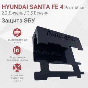 Сейф-защита ЭБУ Hyundai Santa Fe 4 Рестайлинг (2.2 Дизель / 3.5 Бензин) 2020-2023