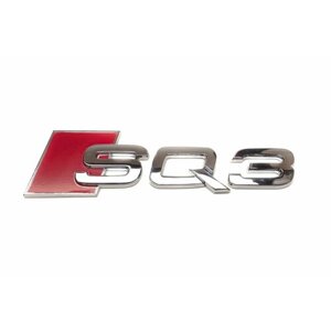 Шильдик на багажник Audi SQ3 хром