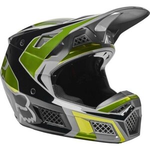 Шлем кроссовый Fox V3 RS Mirer Helmet Flow Yellow, L, 2022