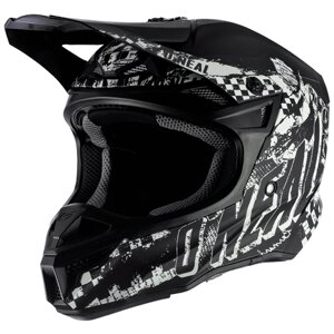 Шлем кроссовый ONEAL 5Series RIDER, черный/белый, размер S