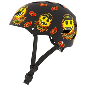 Шлем велосипедный открытый ONEAL DIRT LID YOUTH EMOJI, мат., детский, черный/желтый, размер S