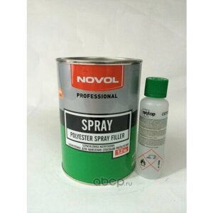 Шпатлевка Novol SPRay 1,2 кг жидкая