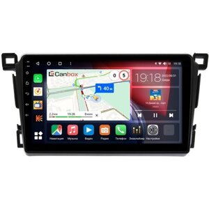 Штатная магнитола Canbox H-Line 4166-9-1285 для Toyota RAV4 4 (XA40) (2012-2019) на Android 10 (4G-SIM, 4/32, DSP, QLed)