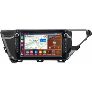 Штатная магнитола Canbox H-Line 7828-1050 Toyota Camry XV70 (2017-2021) Android 10 (4G-SIM, 6/128, DSP, QLed) С крутилками (авто с камерой)