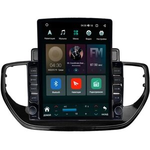 Штатная магнитола Hyundai Solaris 2 (2020-2024) (авто с экраном) Canbox H-Line 5613-9-TK957 Android 10 (4G-SIM, 6/128, DSP, QLed, Tesla)