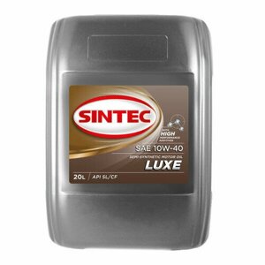 Sintec LUXE SAE 10W-40 API SL/CF 20л (963266)