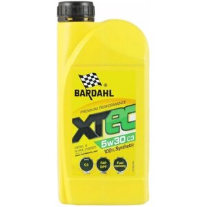 Синтетическое моторное масло Bardahl XTEC 5W-30 C3, 1 л, 1 шт.