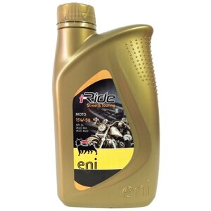 Синтетическое моторное масло Eni/Agip i-Ride moto 15W-50, 1 л, 1 шт.
