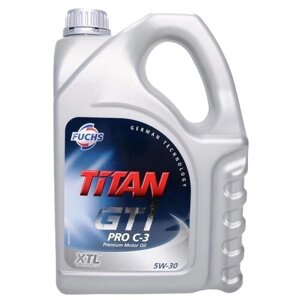 Синтетическое моторное масло FUCHS Titan GT1 PRO C-3 5W-30, 4 л