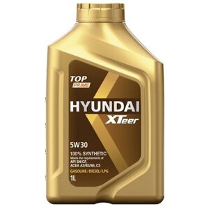 Синтетическое моторное масло HYUNDAI XTeer Top Prime 5W-30, 1 л