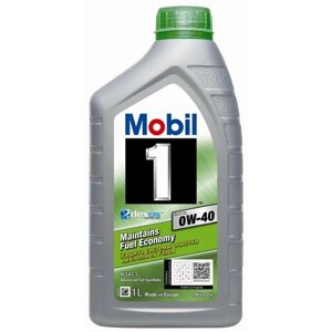 Синтетическое моторное масло MOBIL 1 ESP X3 0W-40, 1 л, 1 шт.