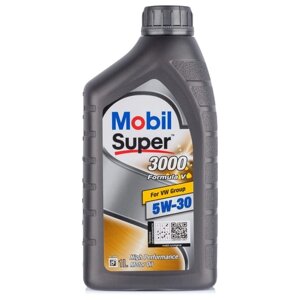 Синтетическое моторное масло MOBIL Super 3000 Formula V 5W-30, 1 л, 1 шт.