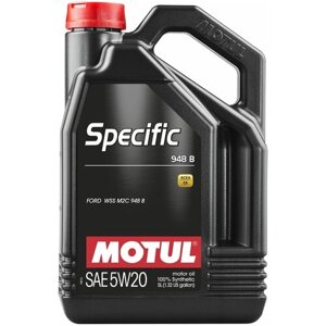 Синтетическое моторное масло Motul Specific 948B 5W20, 5 л, 1 шт.