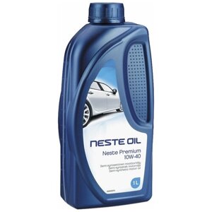 Синтетическое моторное масло Neste Premium 10W-40, 1 л