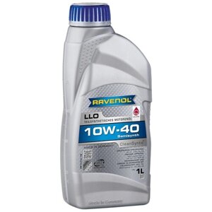 Синтетическое моторное масло RAVENOL LLO SAE 10W-40, 1 л